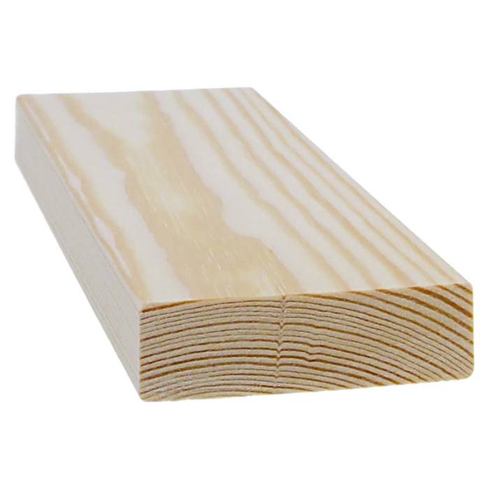 Tak/skinn kantband 20x70x2400 mm Furu Obehandlad CENT