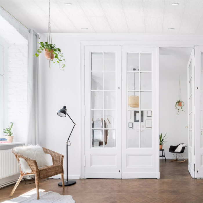 Sisäkatto Plankett White Huntonit