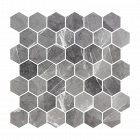 MOSAIIKKI HEXAGON XL GRAFITO