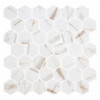 MOSAIIKKI HEXAGON XL CALACATTA GOLD
