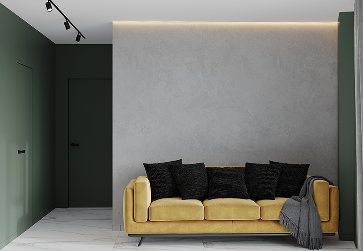 Microcement på inomhusvägg | Byggmax Microcement på inomhusvägg | Byggmax