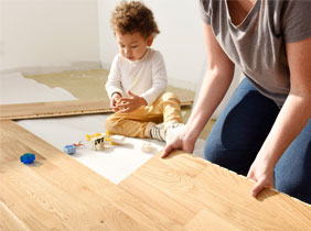 Lägga laminat och parkettgolv | Byggmax Lägga laminat och parkettgolv | Byggmax