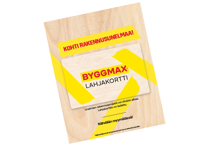 Lahjakortti | Byggmax